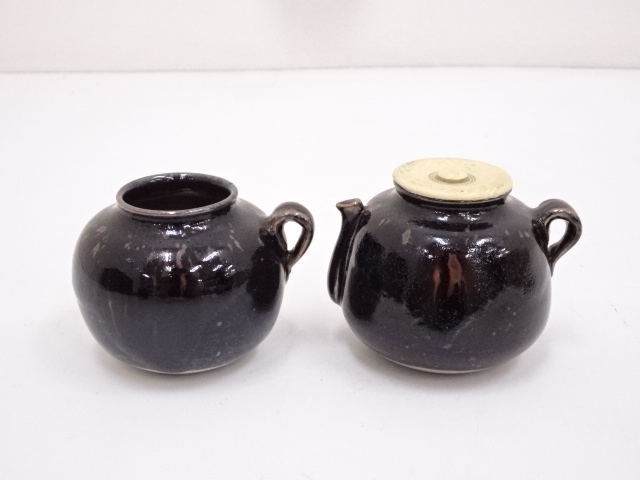 道具 ] - 道具 古瀬戸釉四滴茶入 □z | ネットショップ圭 netshop Kei